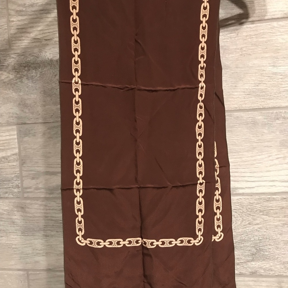 Vintage designer silk scarf
